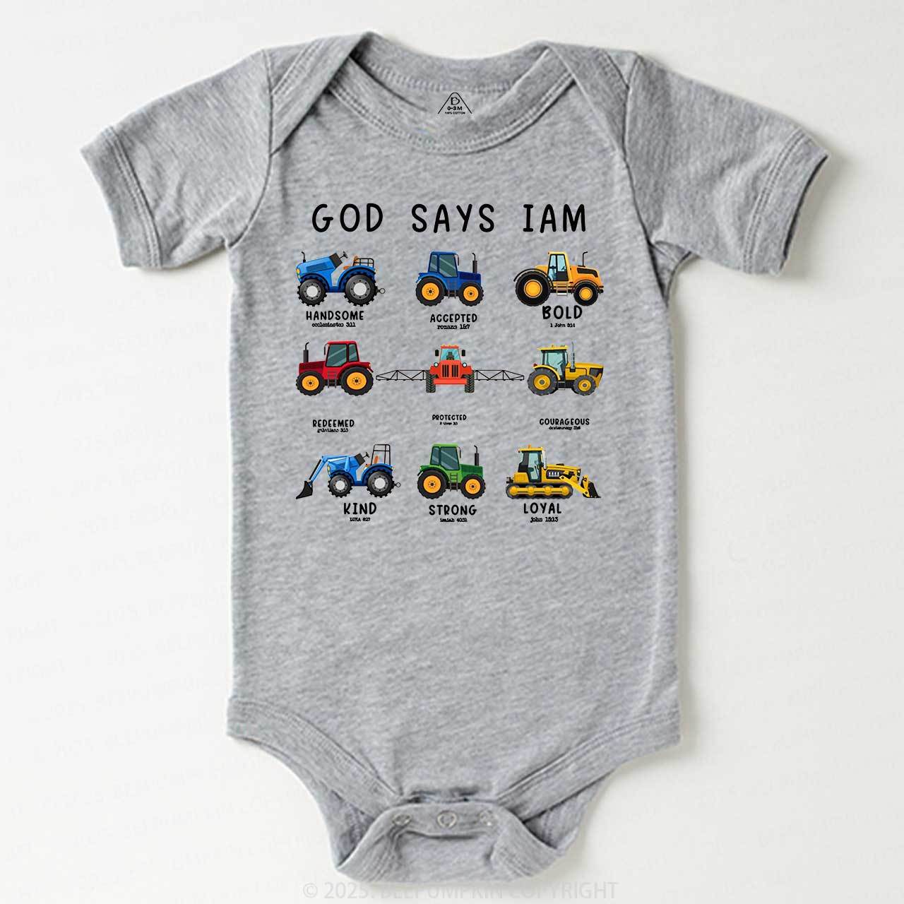 Good Says I am Bodysuit Beepumpkin