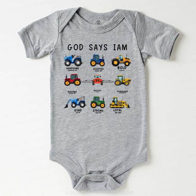 Good Says I am Bodysuit Beepumpkin