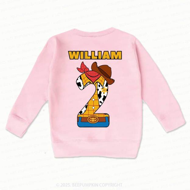 Personalized Birthday Kid's Sweatshirt