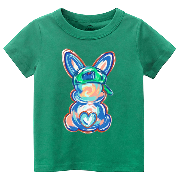Personalized Boy Name Easter Bunny Toddler&Kid's Tees Beepumpkin