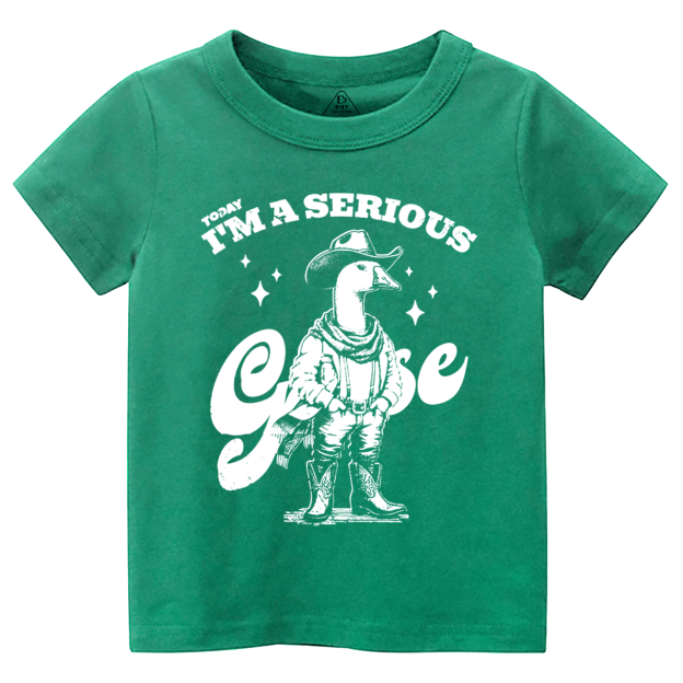 Serious Goose Toddler&Kid's Tees Beepumpkin