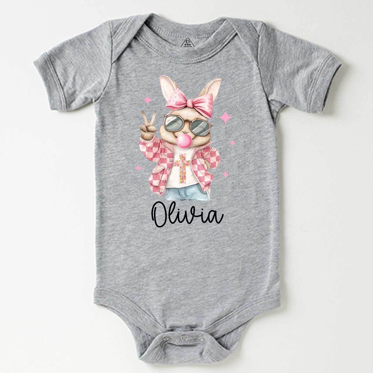 Bubble Gum Bunny Bodysuit Beepumpkin