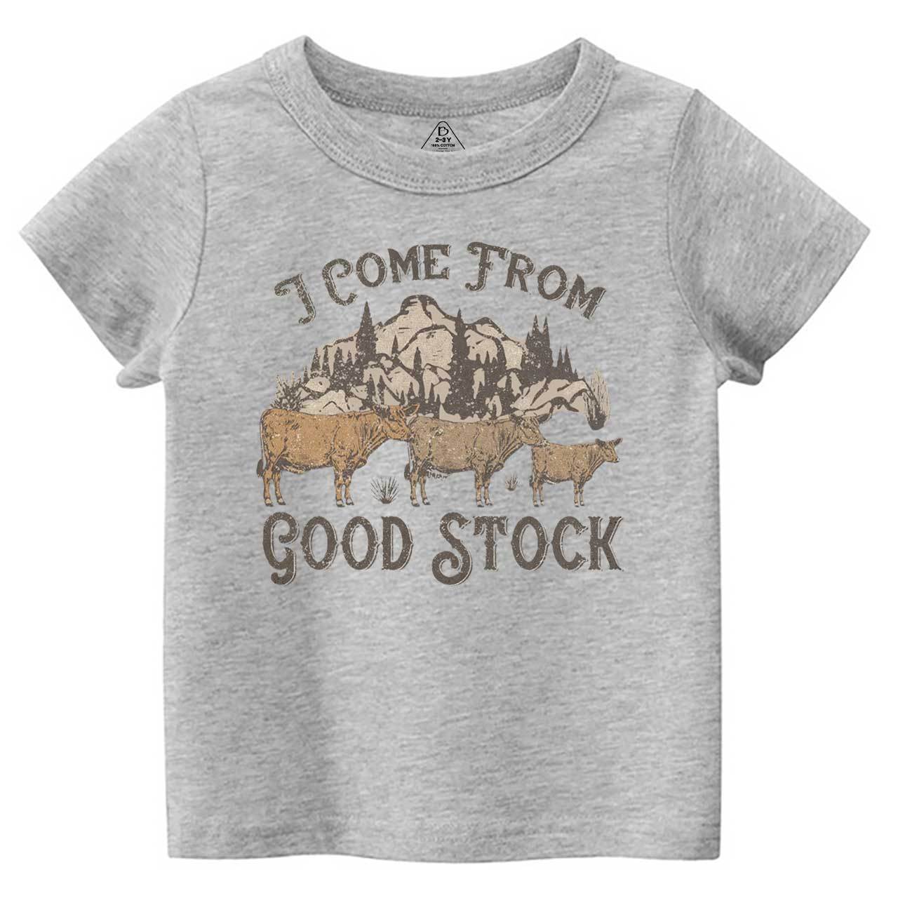 I Come From Good Stock Toddler&Kid's Tees Beepumpkin