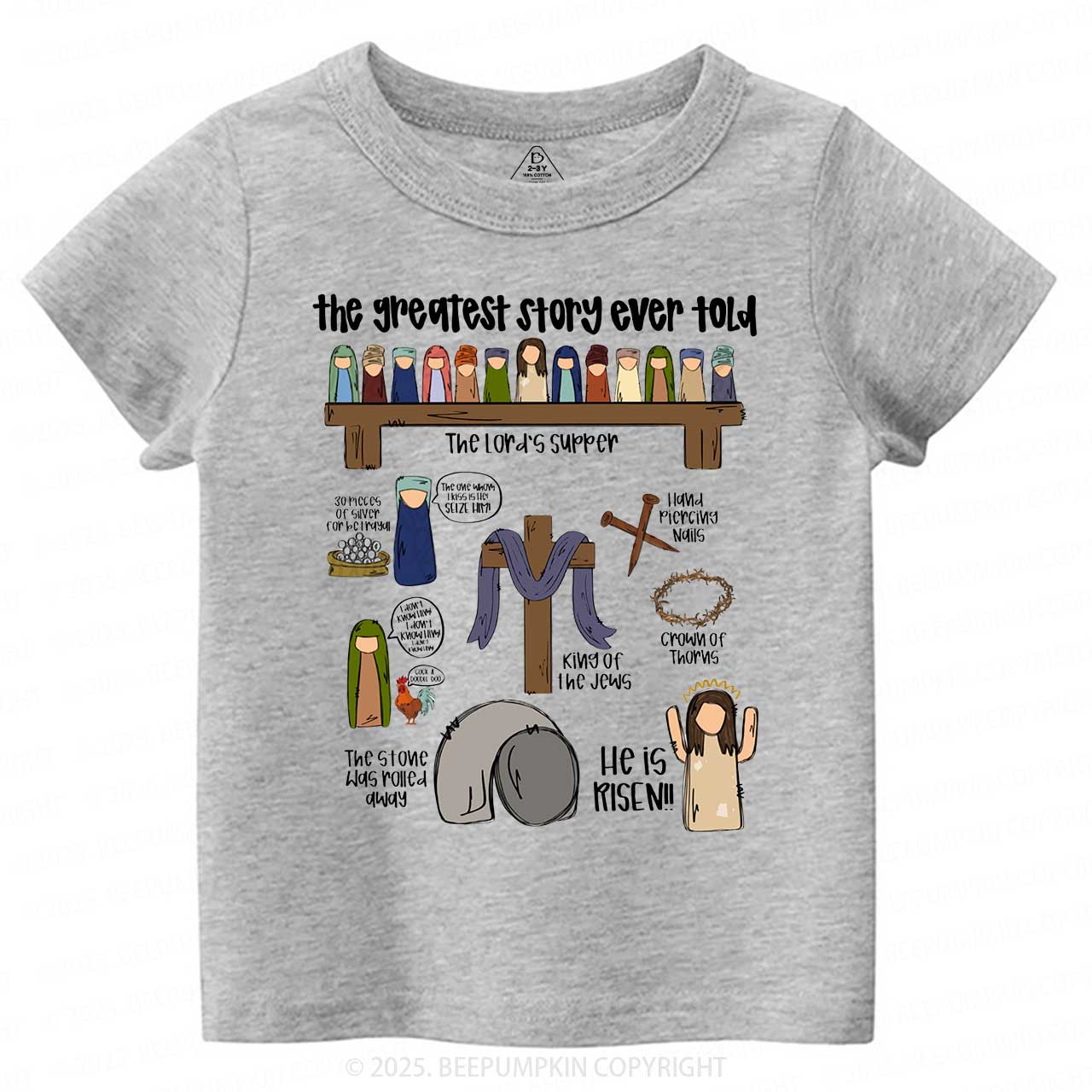 The Greatest Story Ever Told Toddler&Kid's Tees Beepumpkin