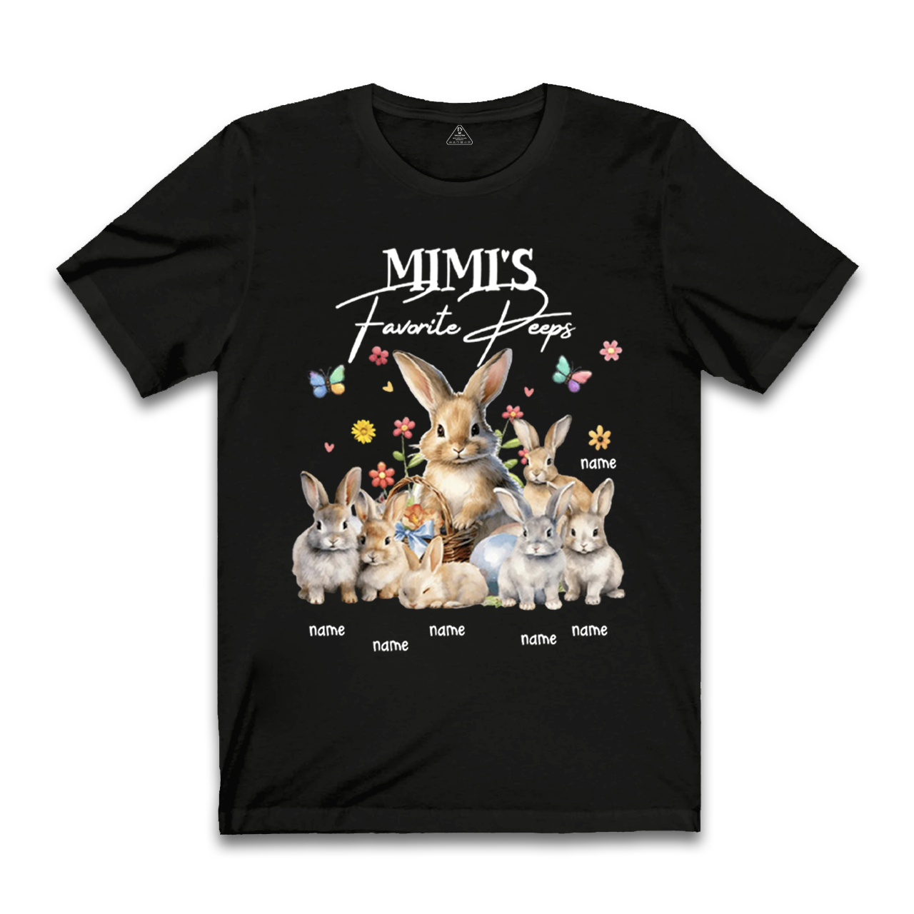 Personalized Favorite Rabbit Easter Day Mama/Grandma Shirt 