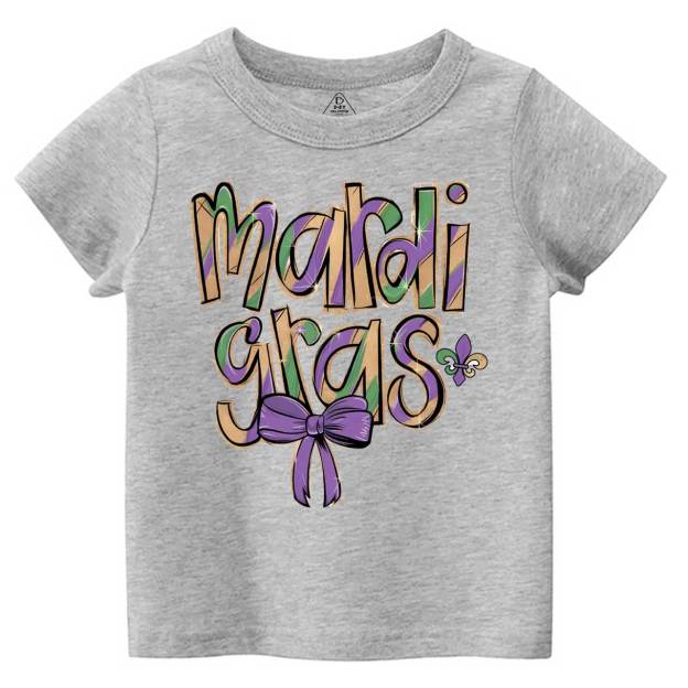 Mardi Gras Toddler&Kid's Tees Beepumpkin