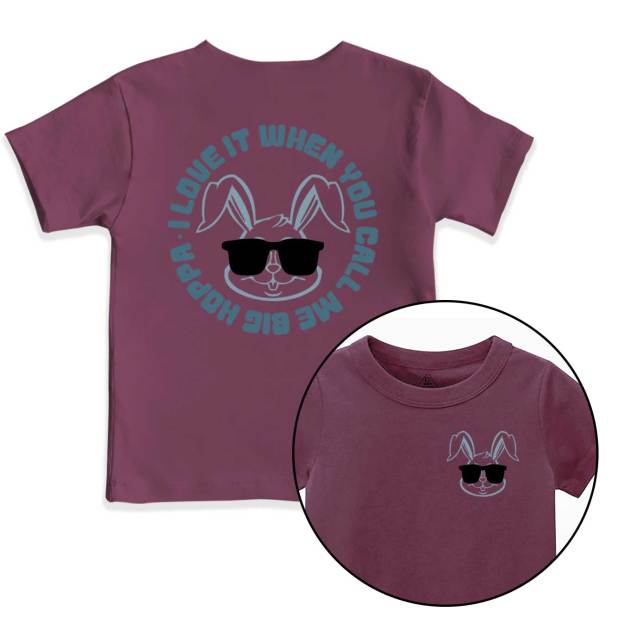 Sunglasses Bunny Toddler&Kid's Tees Beepumpkin