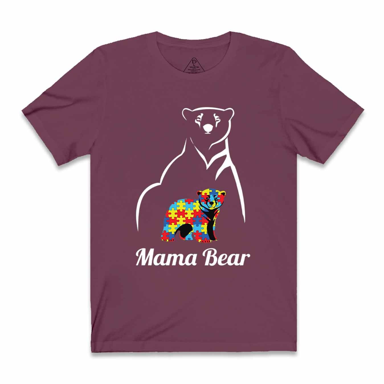 Autism Mama Bear T-Shirts