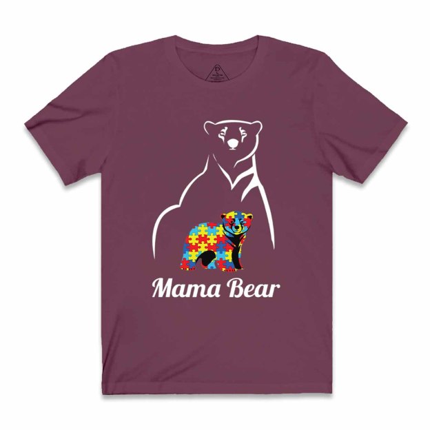 Autism Mama Bear T-Shirts