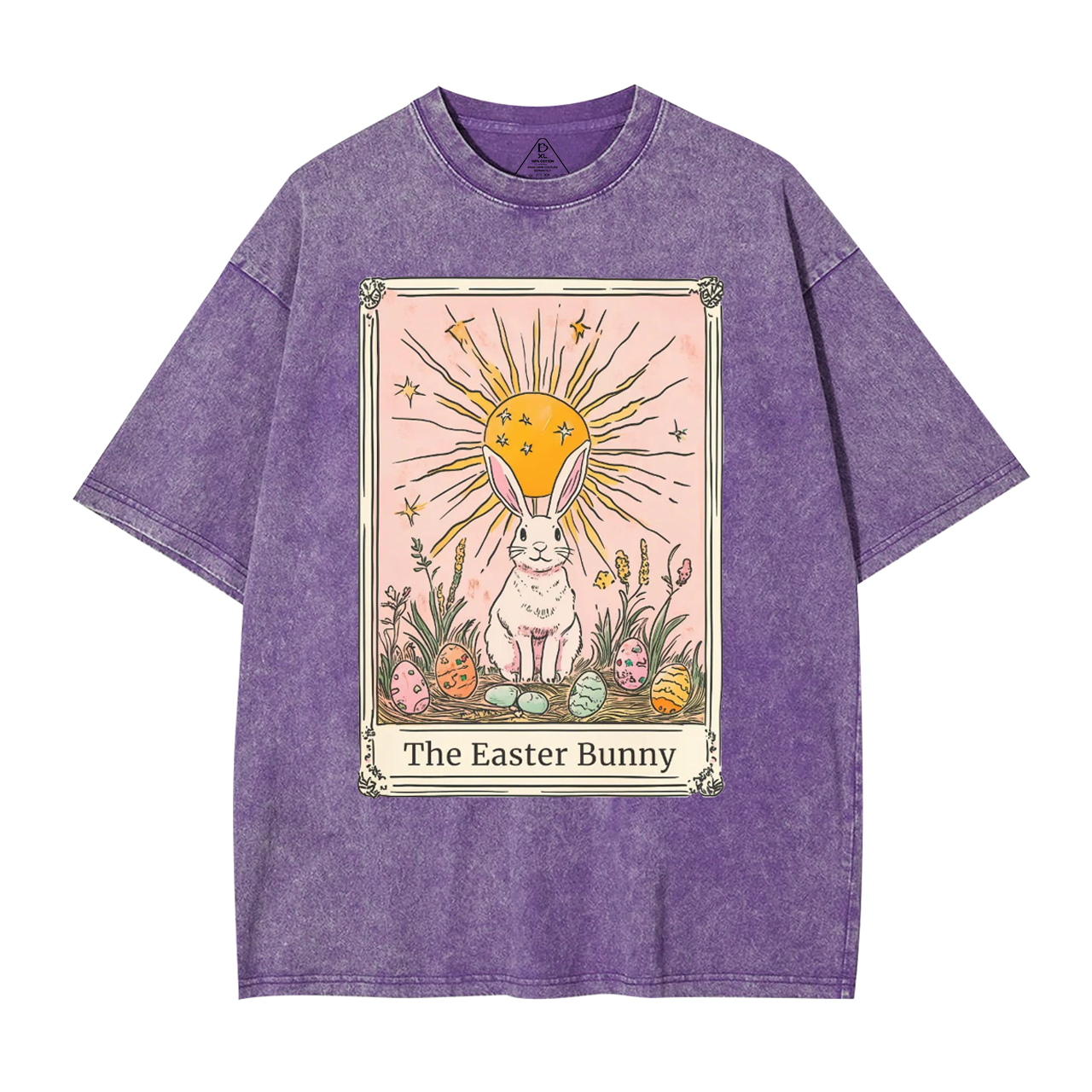 Retro Rabbit Mama Washed T-Shirts