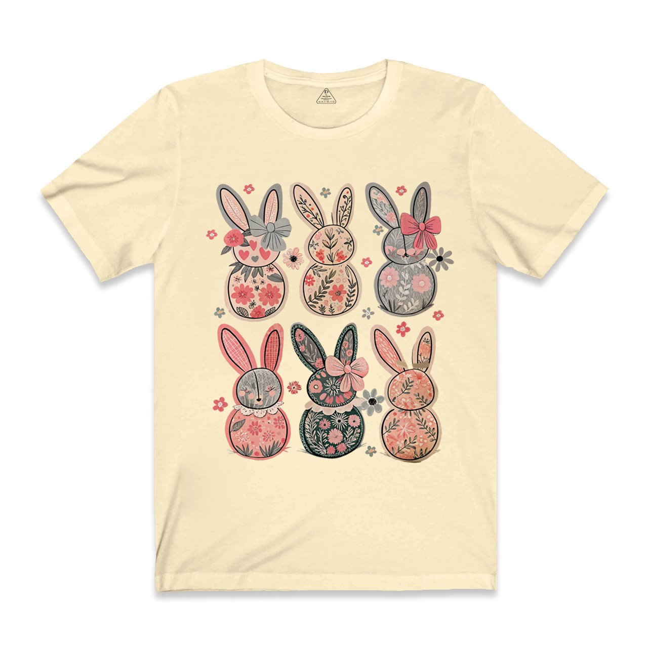 Coquette Easter Bunny Floral Mama T-Shirts