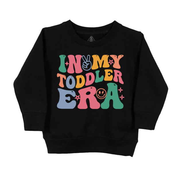In My Toddler Era Kid's Sweatshirt