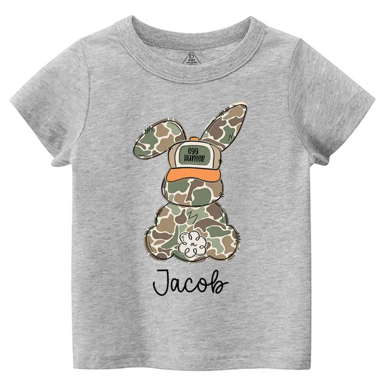 Egg Hunter Bunny Toddler&Kid's Tees Beepumpkin