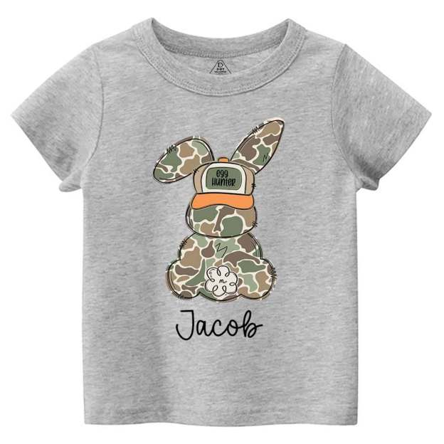 Egg Hunter Bunny Toddler&Kid's Tees Beepumpkin
