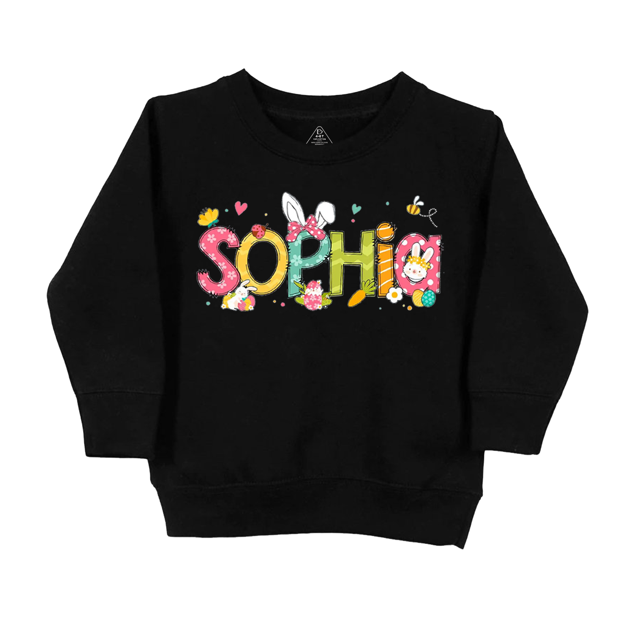 Personalized Name Kids Easter Sweatshirt