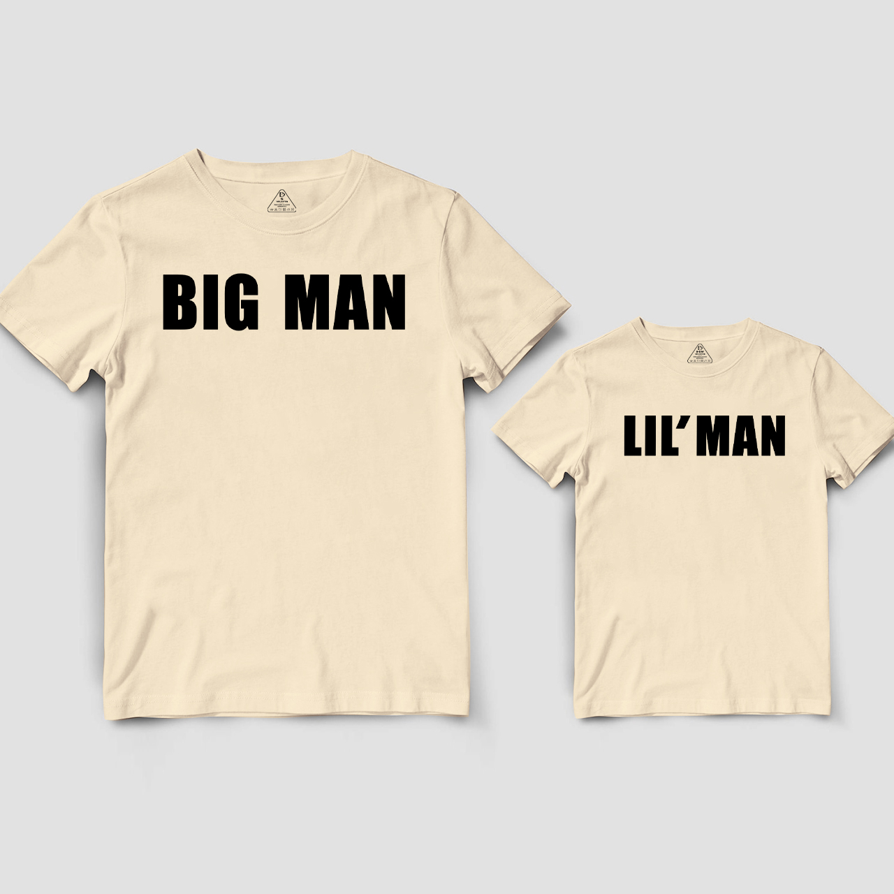 Big Man Lil' Man Dad&Me Matching Shirts