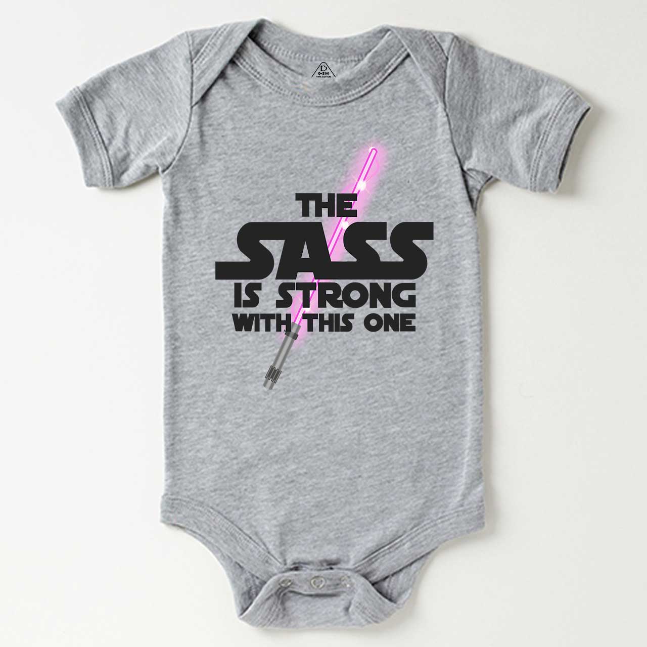 The Sass Is Strong With This One Bodysuit Beepumpkin 7