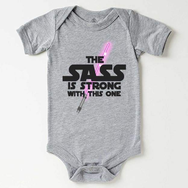 The Sass Is Strong With This One Bodysuit Beepumpkin 7