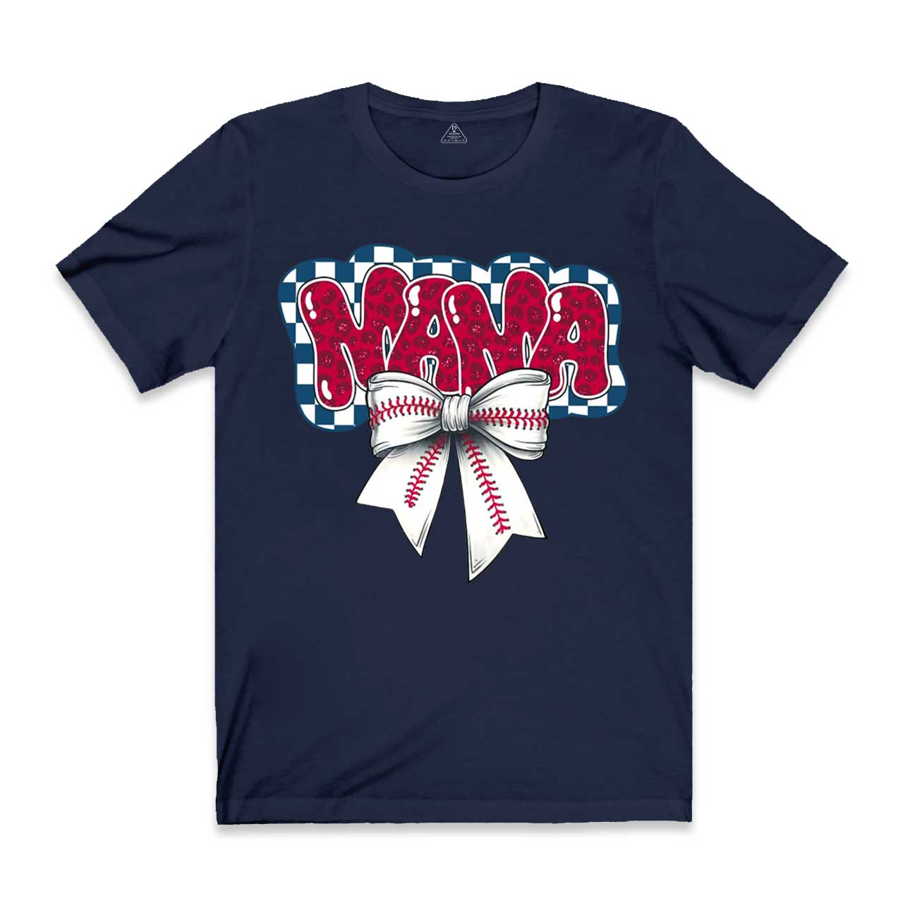 Baseball Bubble Leopard Mama T-Shirts
