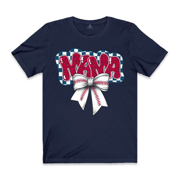 Baseball Bubble Leopard Mama T-Shirts
