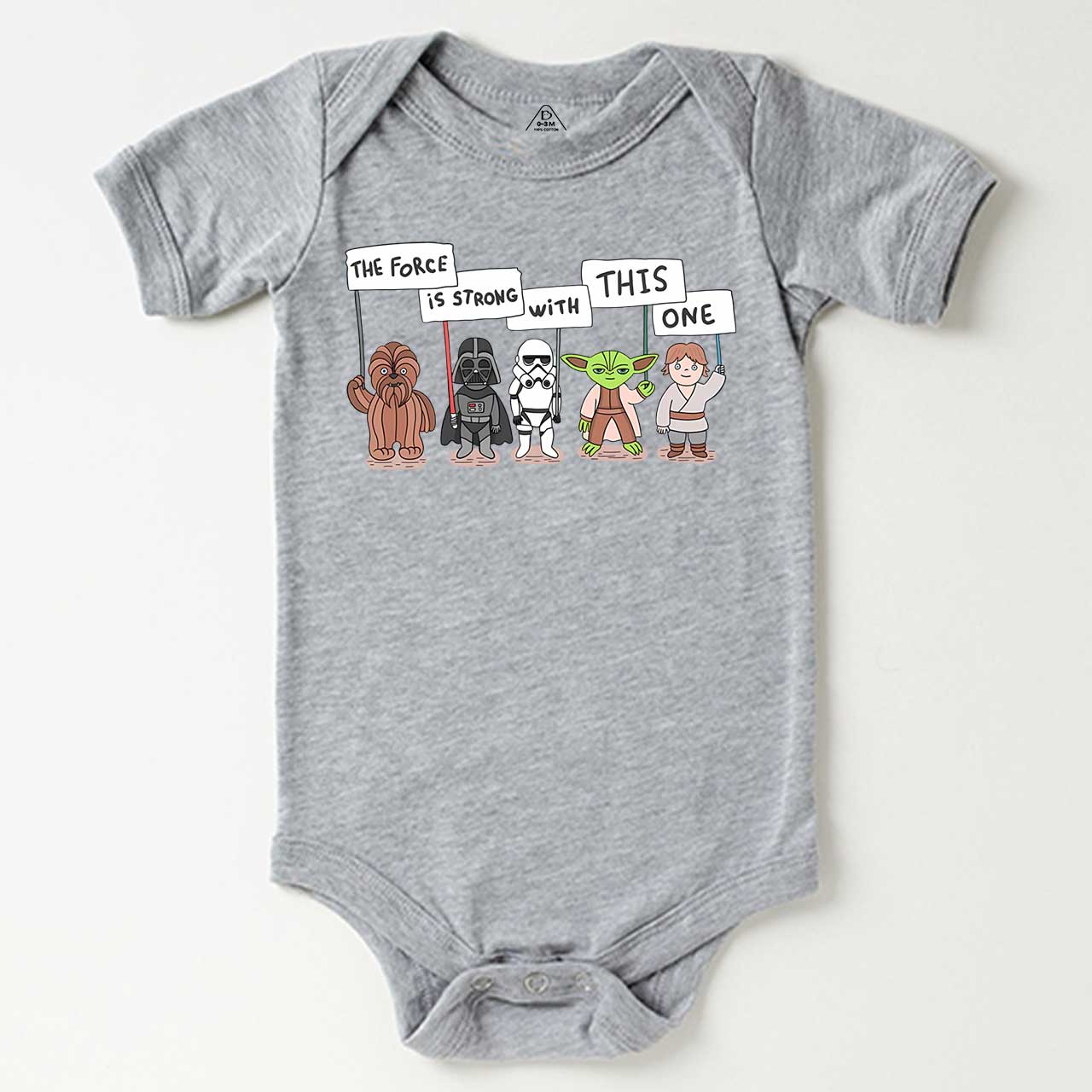 The Force Is Strong With This One Bodysuit Beepumpkin