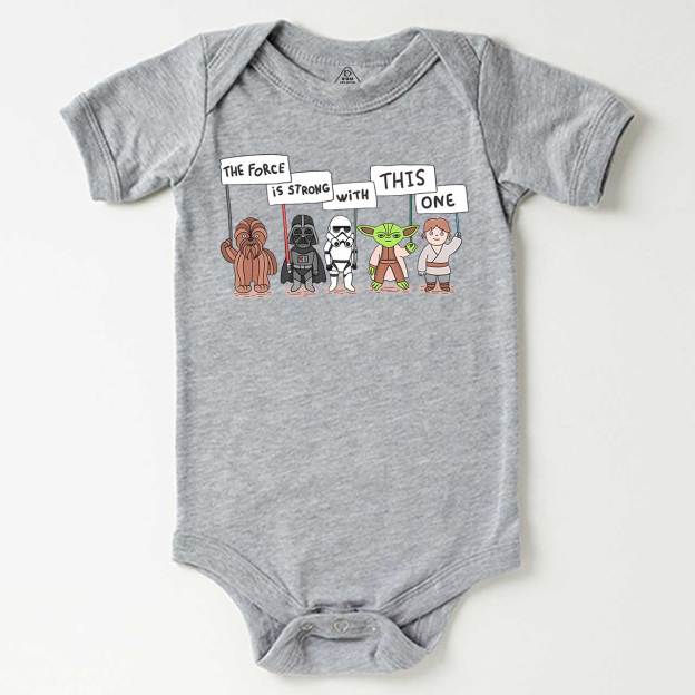The Force Is Strong With This One Bodysuit Beepumpkin