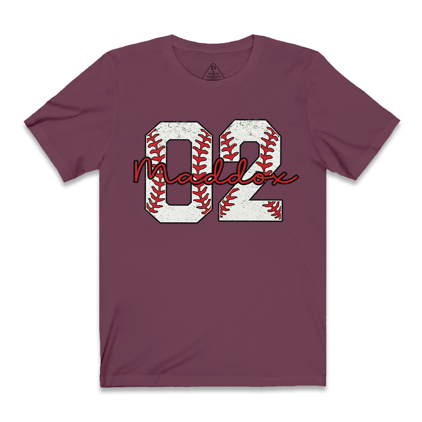 Personalized Baseball Number Mama T-Shirts