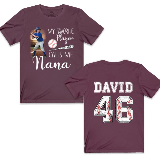 Personalized My Favorite Players Calls Me XXX Mama T-Shirts