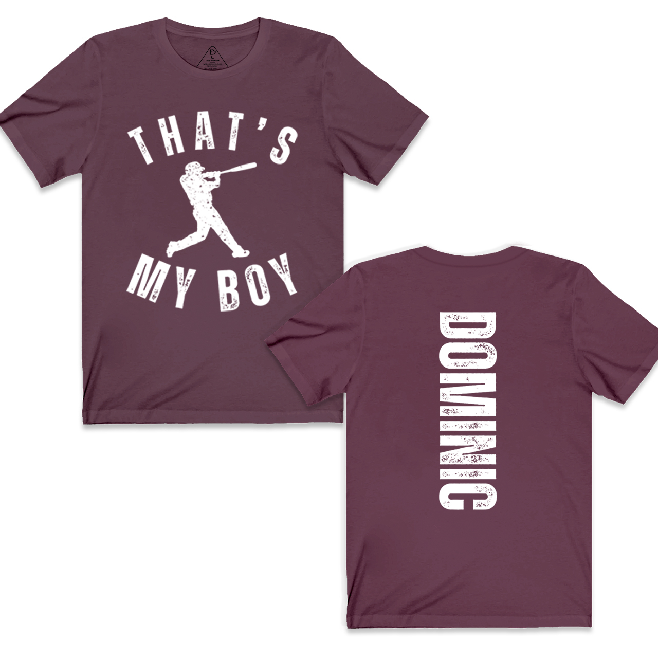 Personalized That's My Boy Baseball Mama T-Shirts