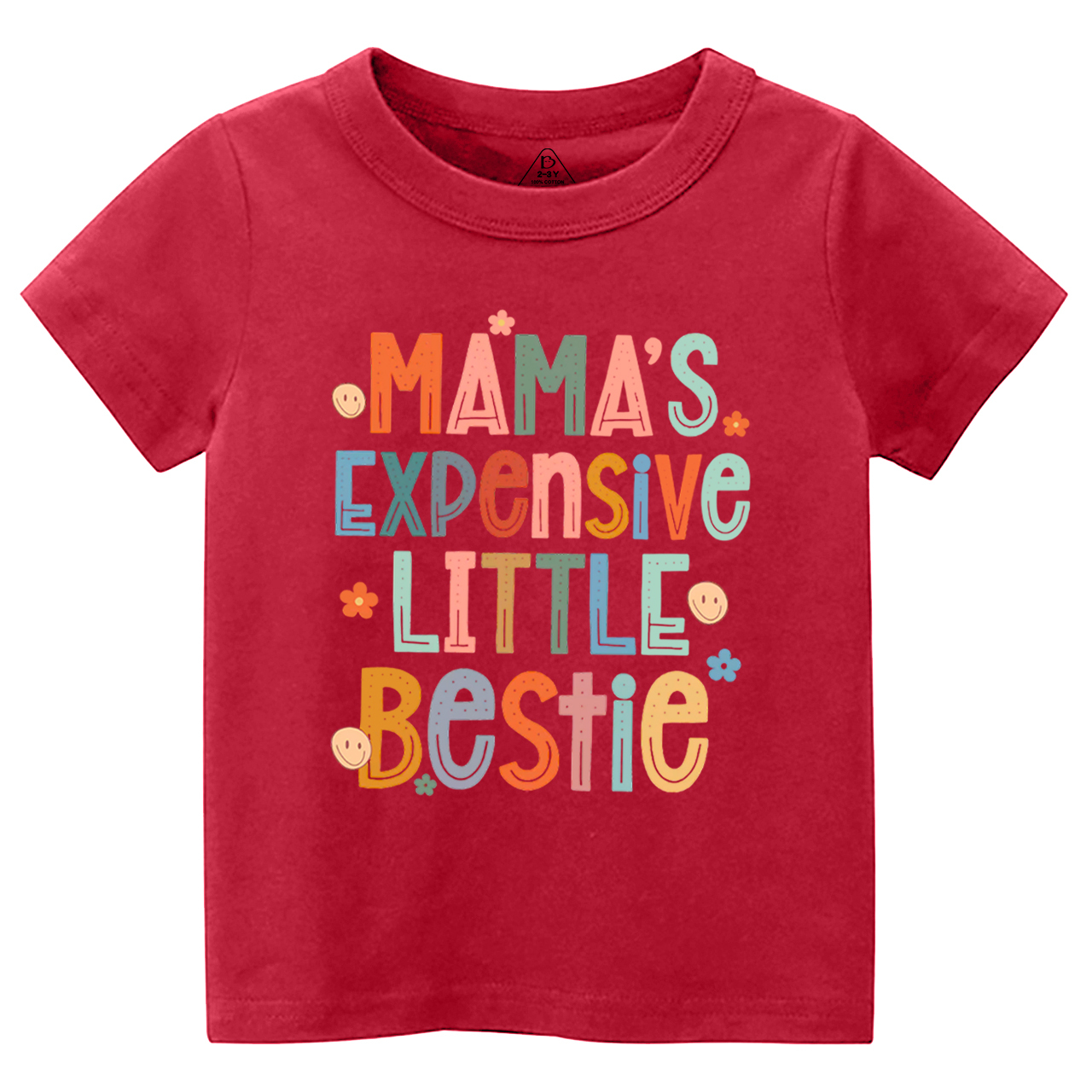 Mama's Expensive Little Bestie Toddler&Kid's Tees Beepumpkin
