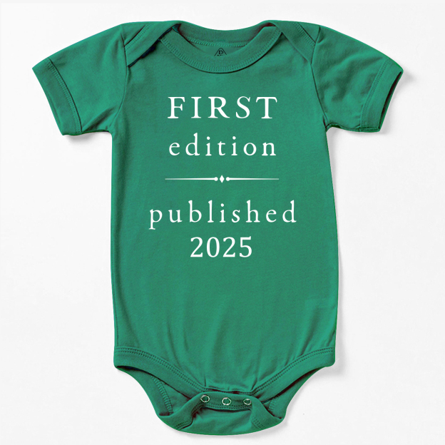First Edition Published Bodysuit For Baby