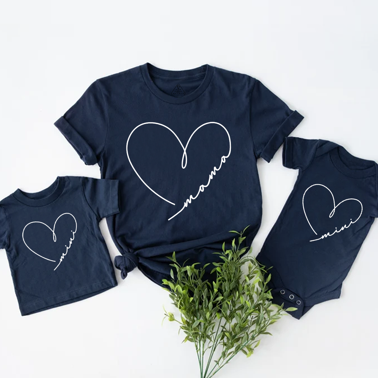 Doodle Heart Mom&Me Matching Tees