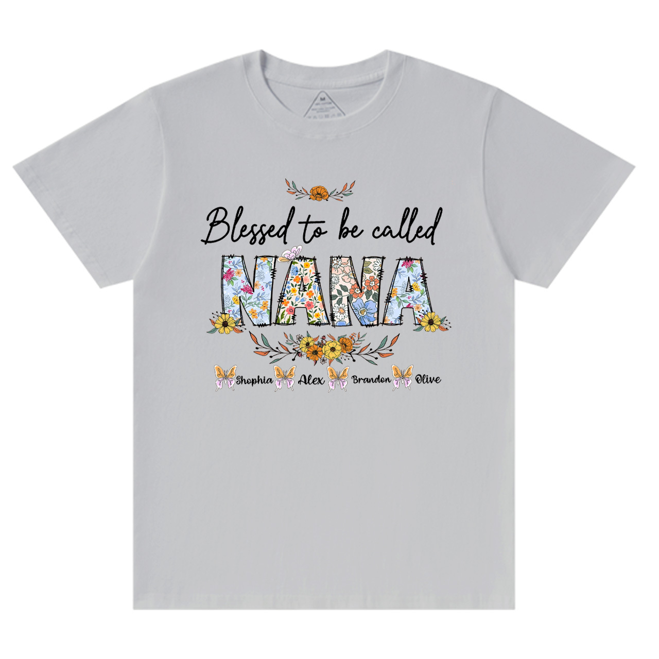 Personalized Blessed To Be Called Nana T-Shirts