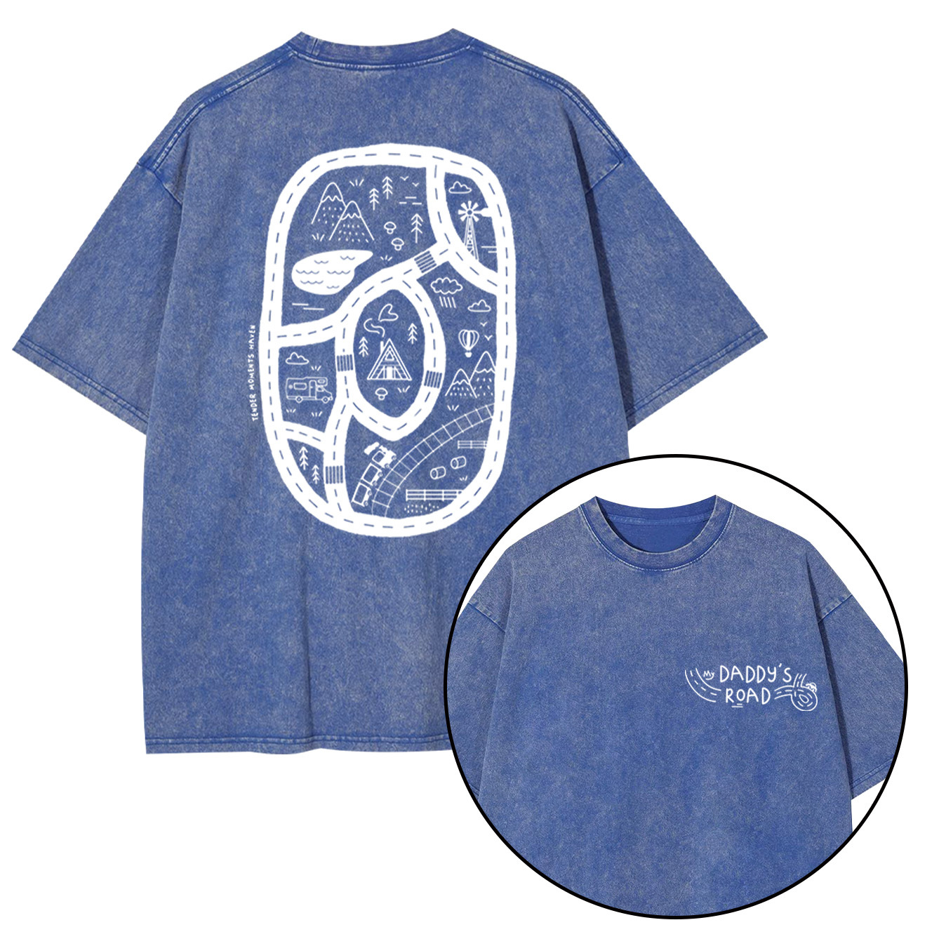 Daddy's Road Washed T-Shirts