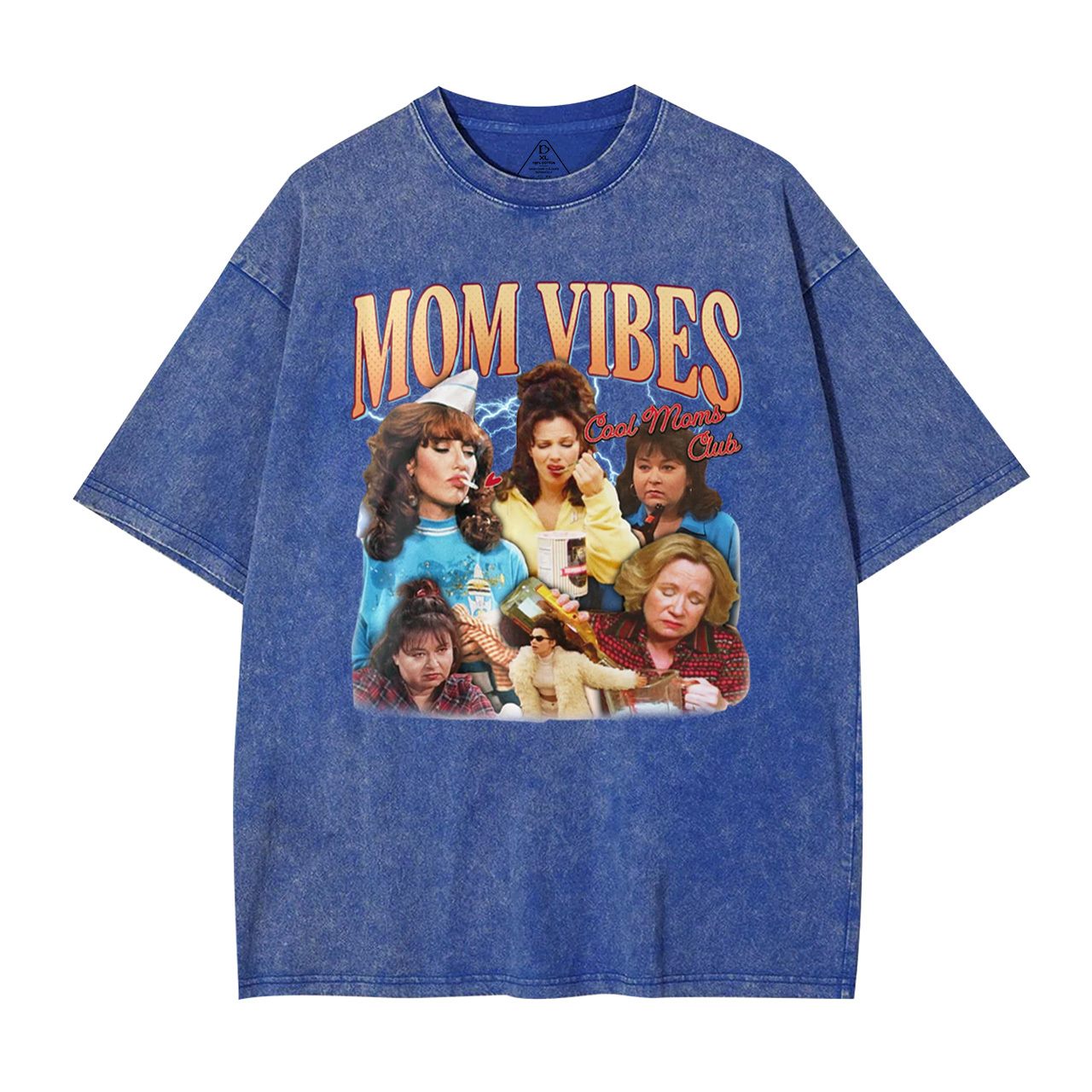 90’S Mom Vibes Washed T-Shirts