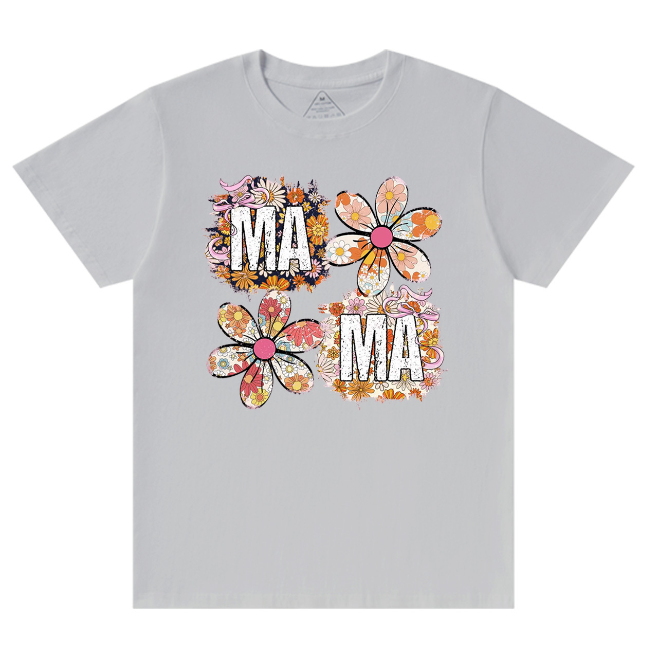 Retro Comfort Colors Floral Mama T-Shirts