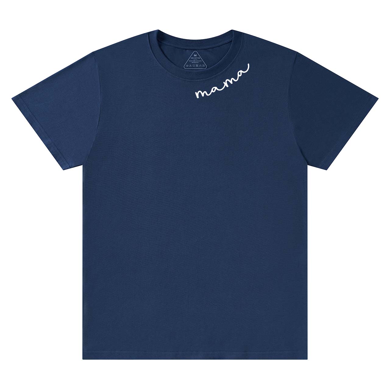 Collar Curved Mama Shirt For Mama