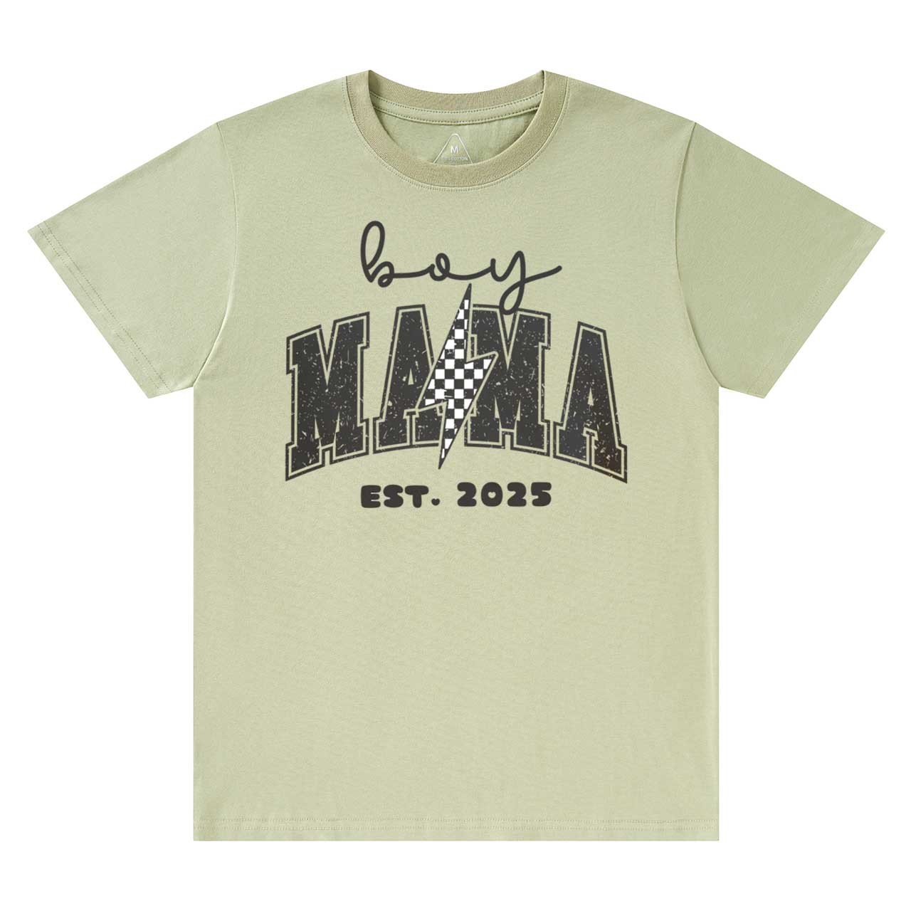 Personalized Boy Mama Est Date T-Shirts