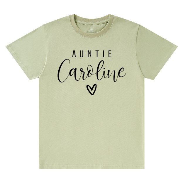 Personalized Aunt name T-Shirts 