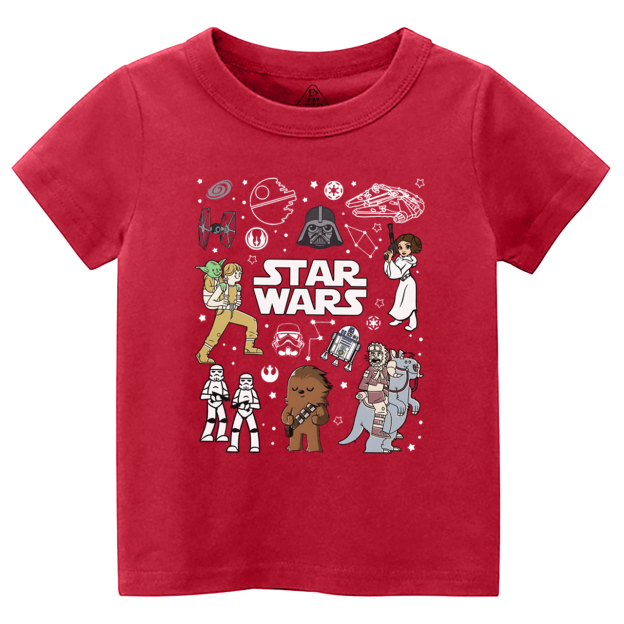 Galactic Heroes Toddler&Kid's Tees Beepumpkin