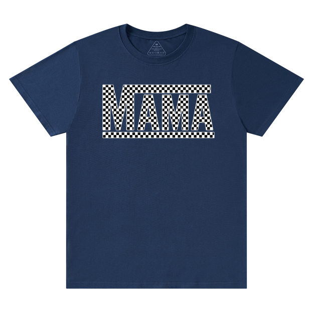 Checkered Mama Retro Shirt