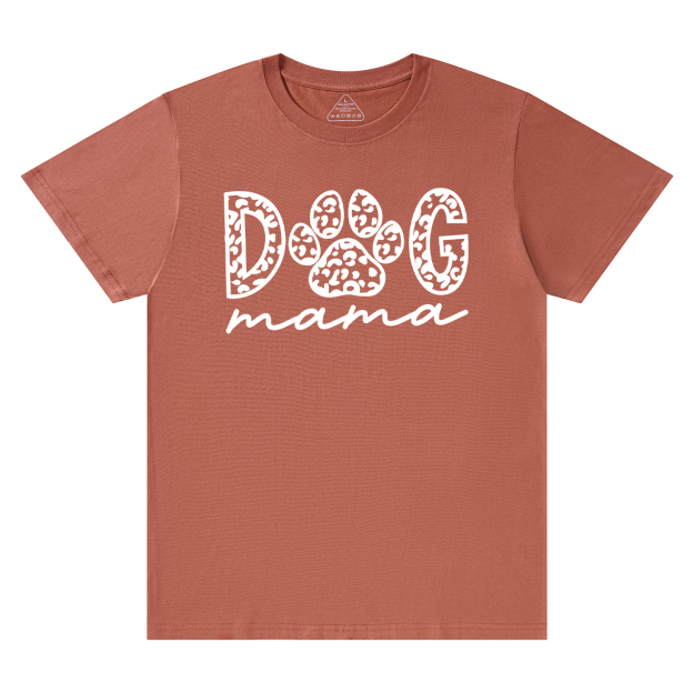 Dog Mama Leopard T-Shirt