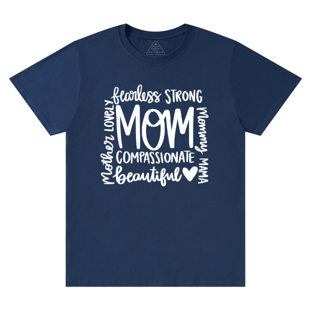 Hand Lettered Mom Quotes Shirt