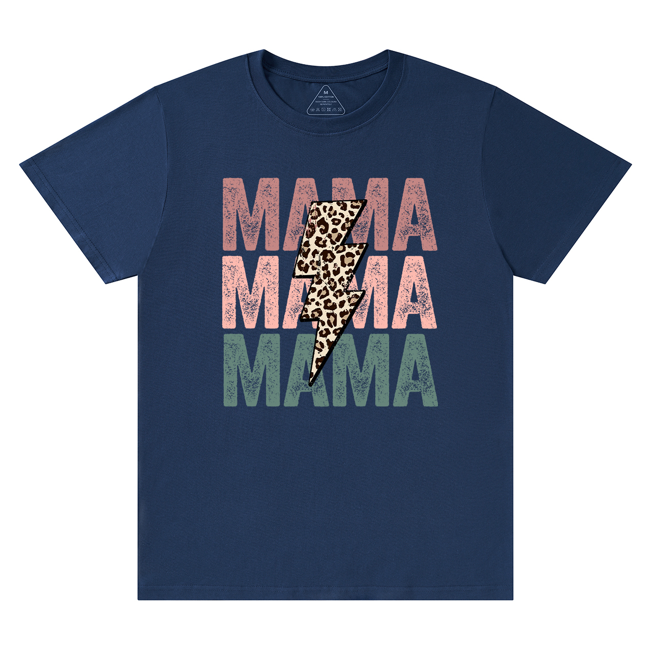 Retro Vintage Leopard Mama Shirt