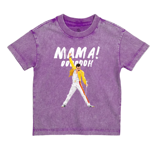 Music Picture Rock Toddler&Kids Washed Tees          