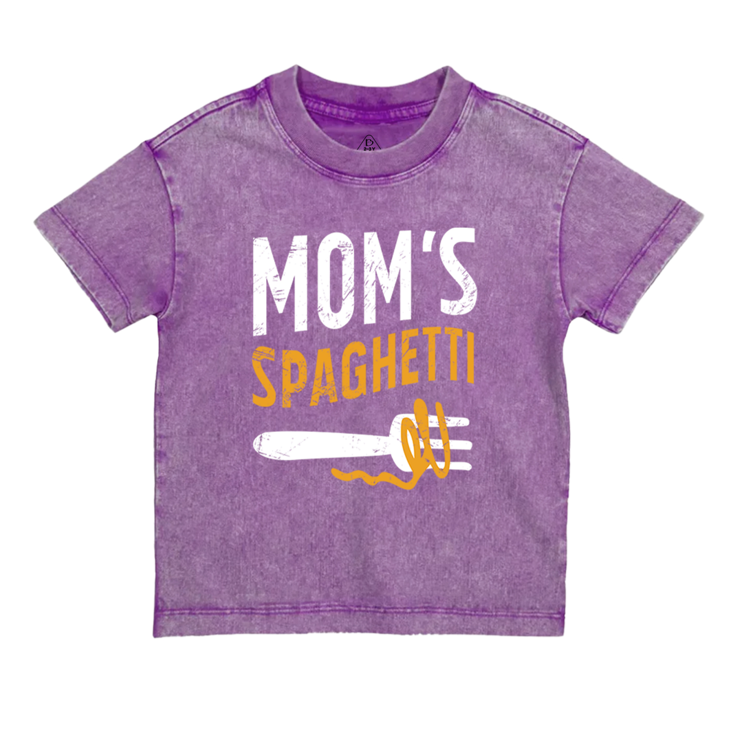 Mom's Spaghetti Toddler&Kids Washed Tees