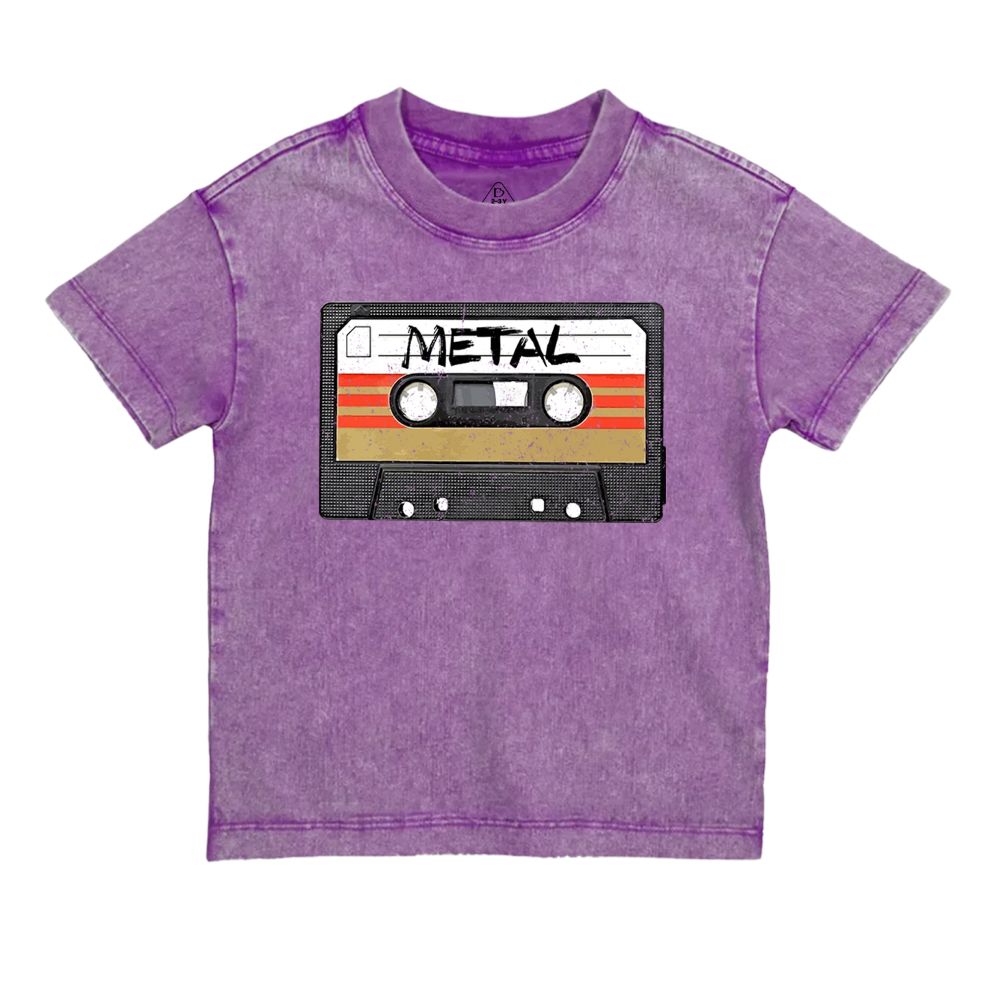 Heavy Metal Music Band Logo Classic Toddler&Kids Washed Tees          