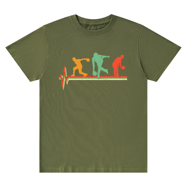 Bowling Lover Dad T-shirt