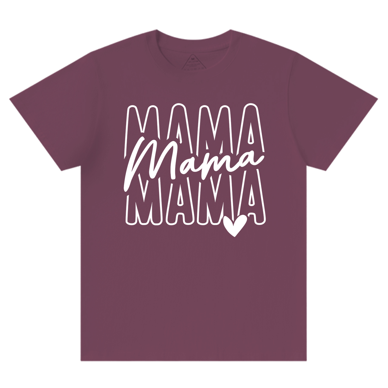 Retro Stacked Mama Shirt