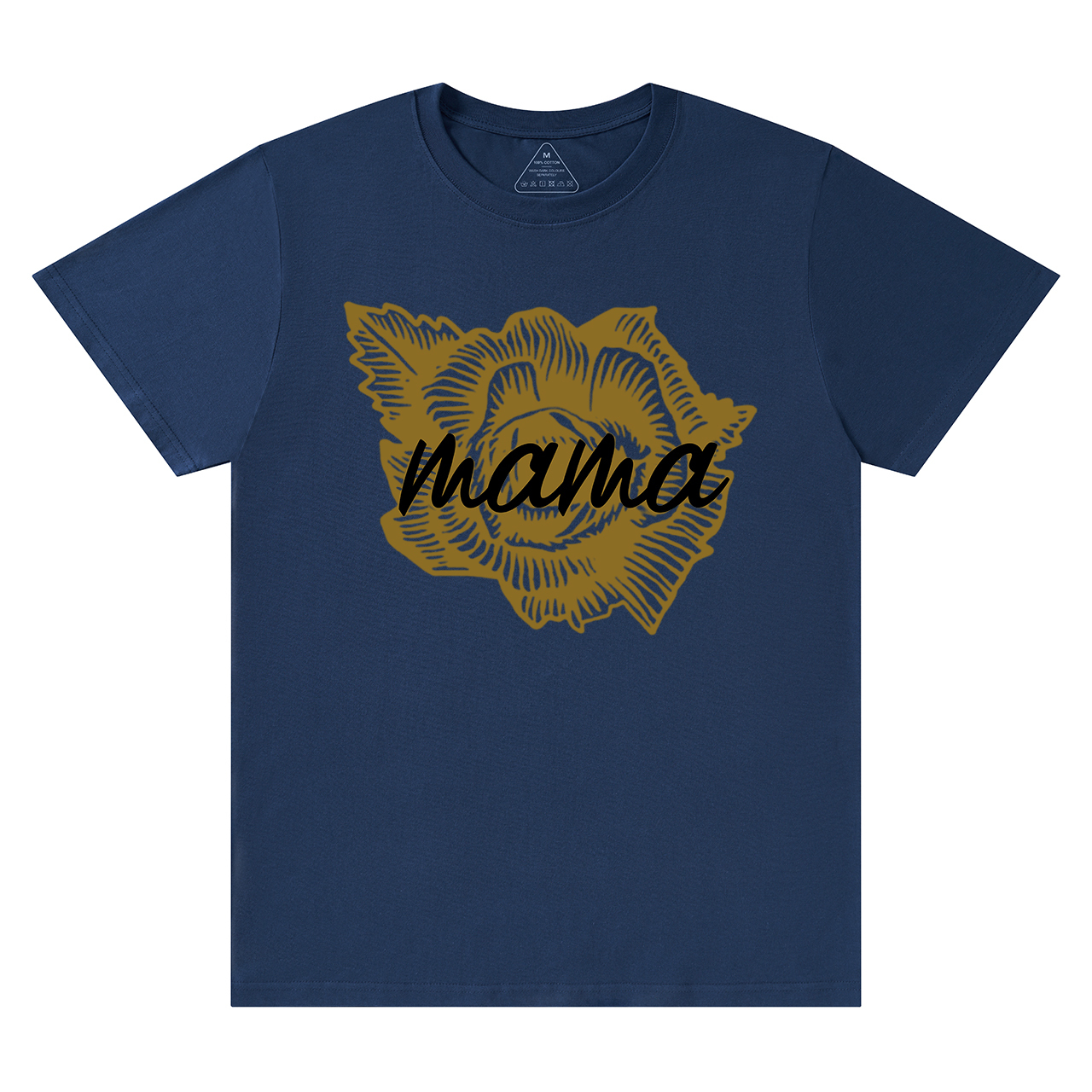 MAMA Flower Design Classic Mom Shirt